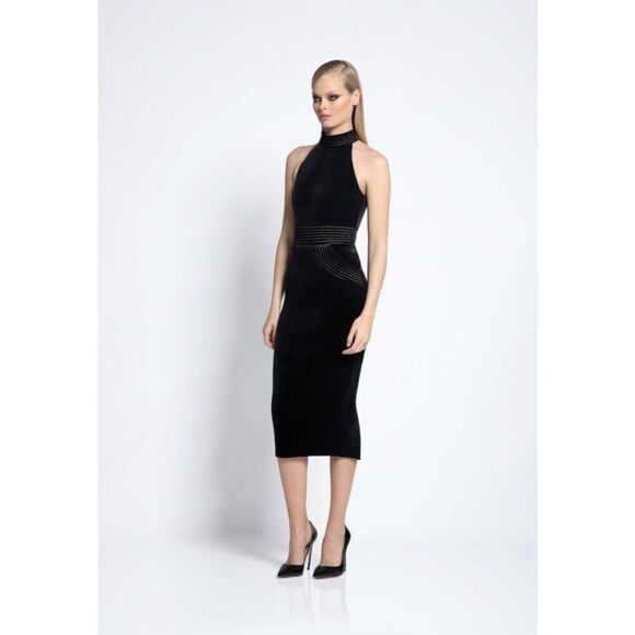 Zhivago THE PORTRAIT DRESS Black UK6/US2 - Picture 2 of 7